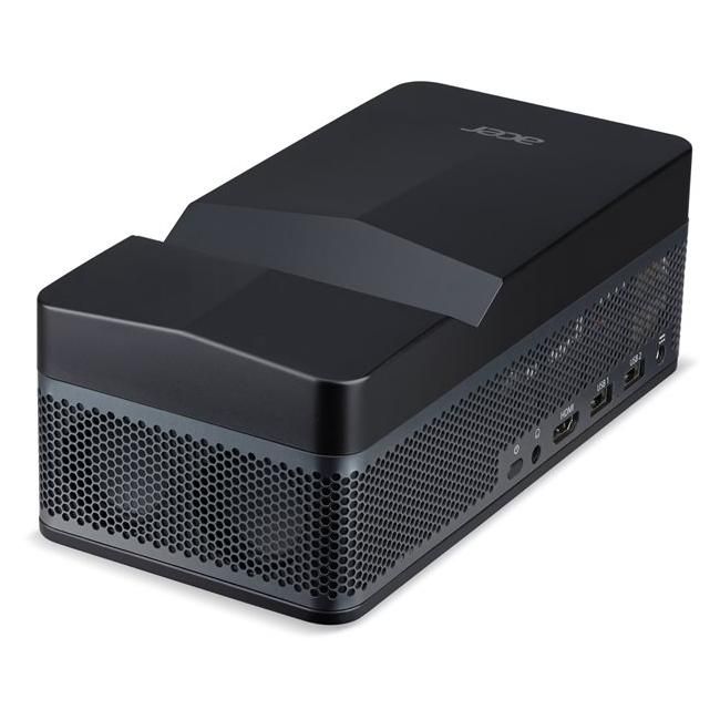 Acer PD1520Us - Projecteur DLP - LED - 500 ANSI lumens - 16:9 - 1080p - objectif à ultra courte focale - IEEE 802.11ac sans fil/Miracast/AirPlay