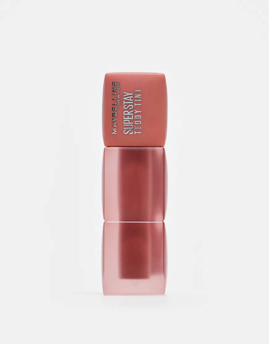 Gloss Teinte Current Mood 10 Superstay Teddy Tint Maybelline New York Le Gloss