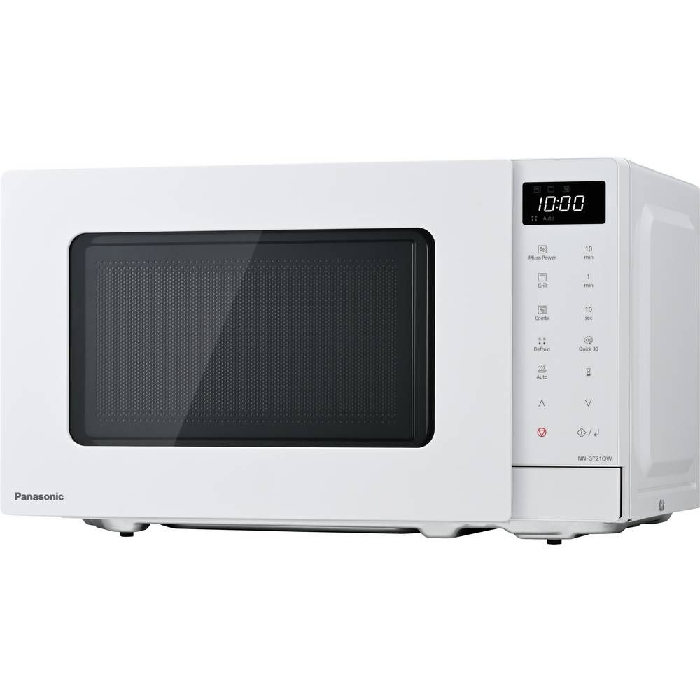 Panasonic NN GT21QWEPG Micro ondes grill 20 avec plateau tournant et grille grill écran LED décongélation automatique 12 programmes automatiques minuterie - vue 6