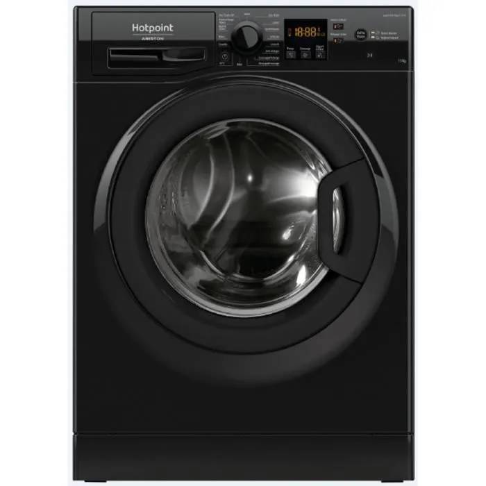 Lave linge hublot HOTPOINT NS11469FBKFR 11 kg Induction L60cm 1400 trsmin Classe A - vue 3