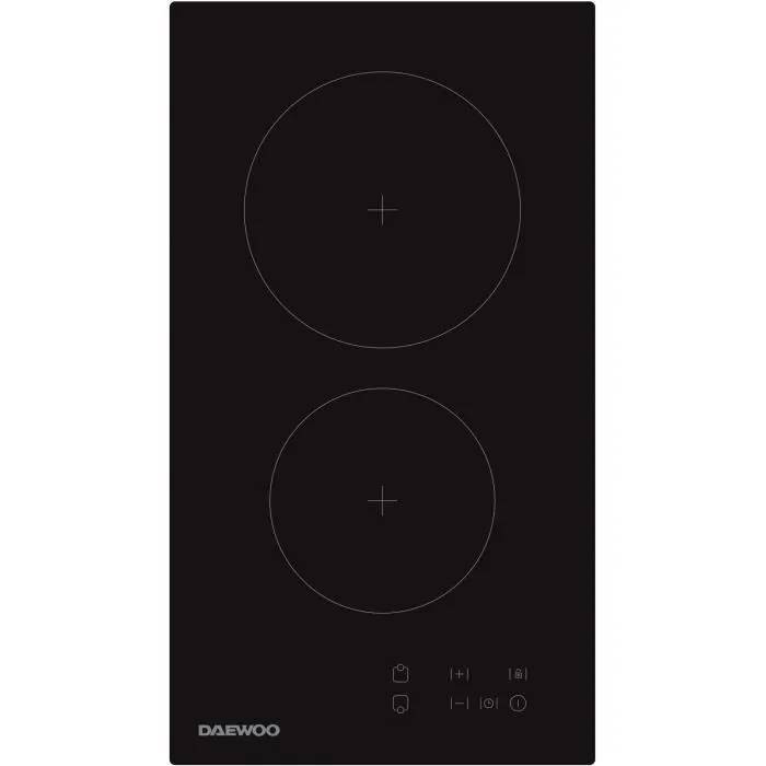 Plaque de cuisson vitrocéramique DAEWOO 2 foyers 30 cm BH3VTF19BNM - vue 2