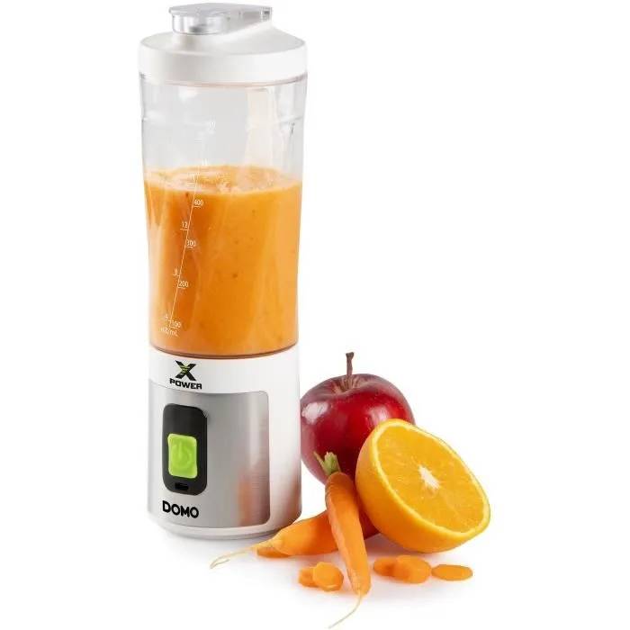 Blender portable sans fil DOMO DO752BL XPOWER 600 ml - vue 2