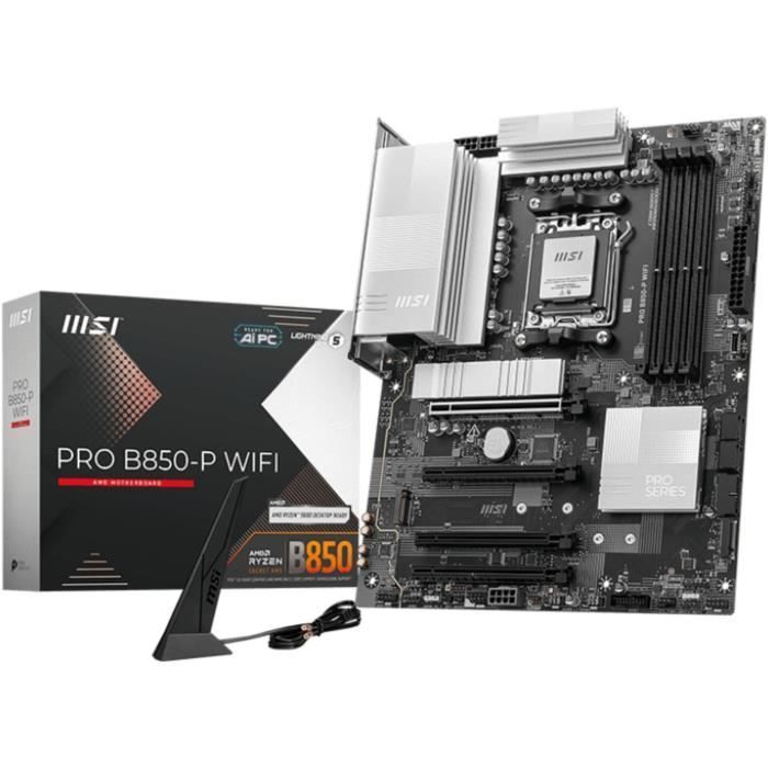 MSI PRO B850-P WIFI carte mère AMD B850 Emplacement AM5 ATX
