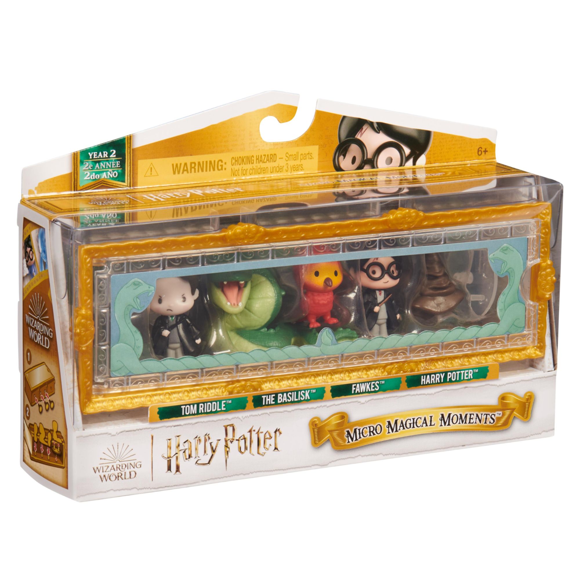 Harry Potter Pack Scene Mythique 4 Figurines Moments Magiques Wizarding World
