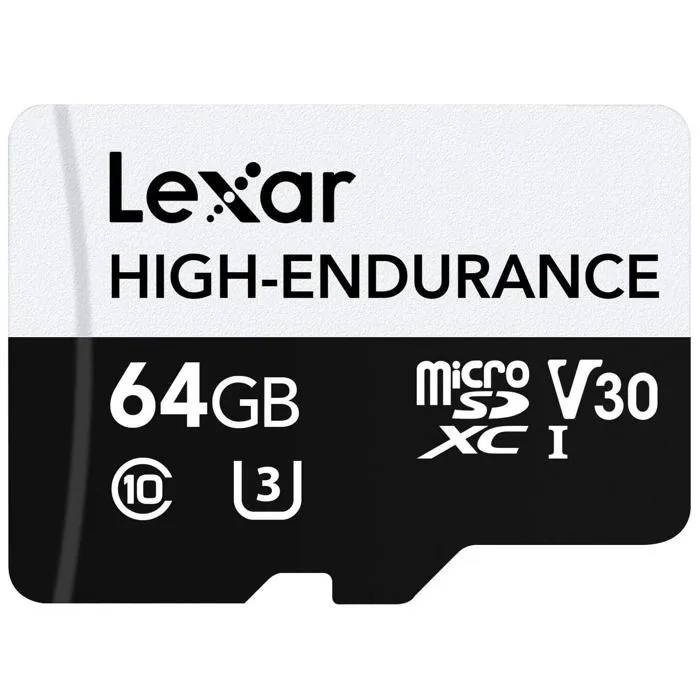 Lexar High Endurance MicroSDXC UHS I Classe 10 Neuf - vue 3