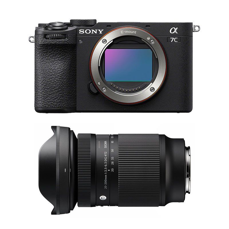 SONY Alpha 7C II + Objectif SIGMA 20 200mm f3.5 6.3 Contemporary Garanti - vue 4