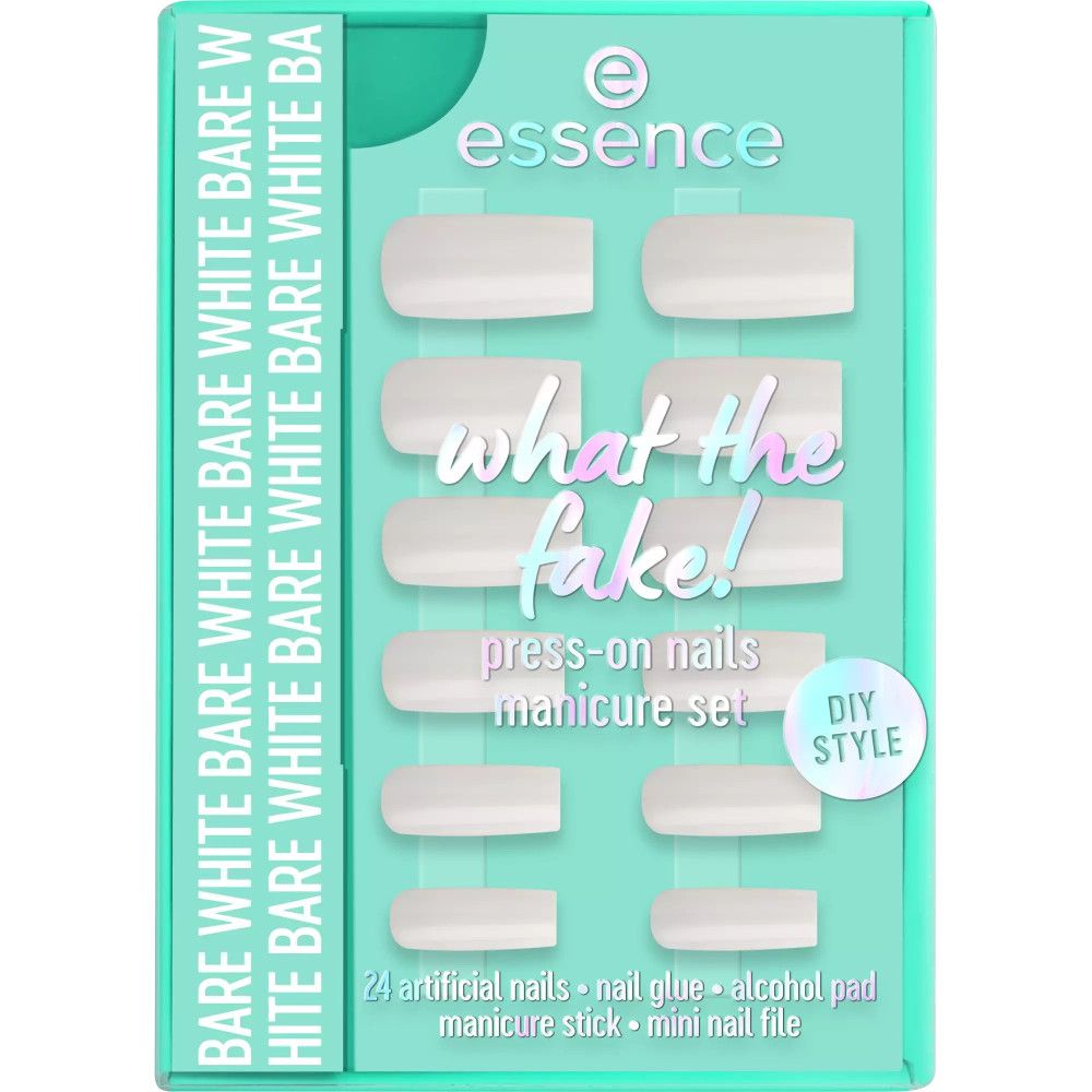 Essence Kit De Manucure What The Fake! Press On Nails 04 Bare