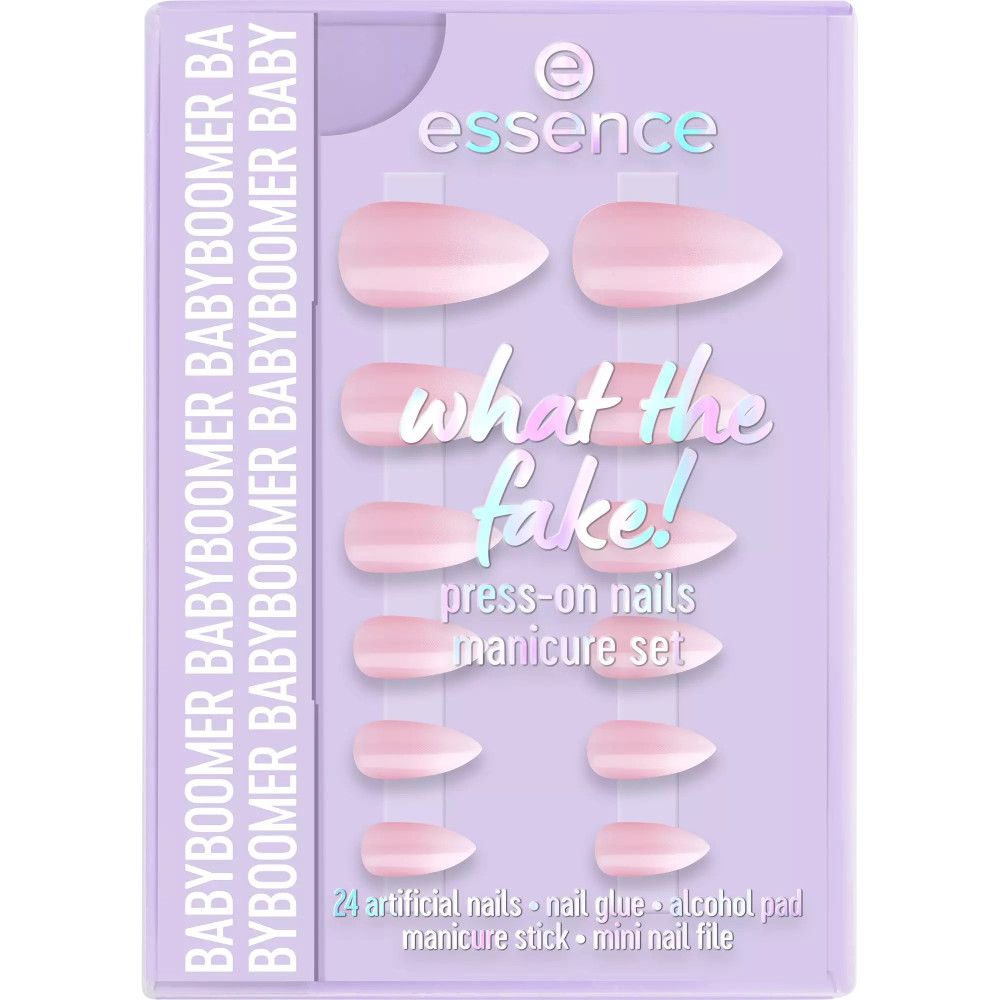Essence Kit De Manucure What The Fake! Press On Nails 03 Babyboomer