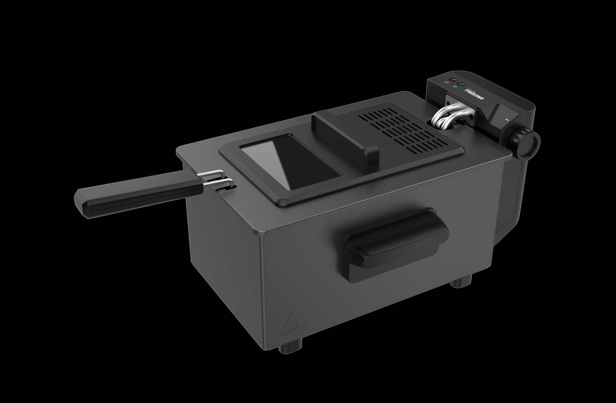 Friteuse à huile acier inoxydable FR 9339 TRISTAR