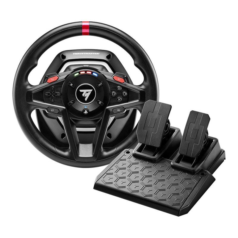 Pack Volant gaming Thrustmaster SimTask T128 pour PS5 PS4 et PC + Levier de vitesses TH8S - vue 4