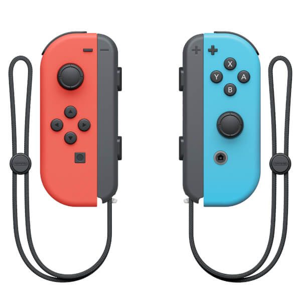 Paire de manettes Joy-Con rouge néon / bleu néon pour Nintendo Switch Paire de manettes Joy-Con rouge néon / bleu néon pour Nintendo Switch