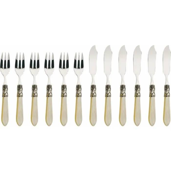 Aladdin Vieilli 12 Pièces De Poisson Bugatti House