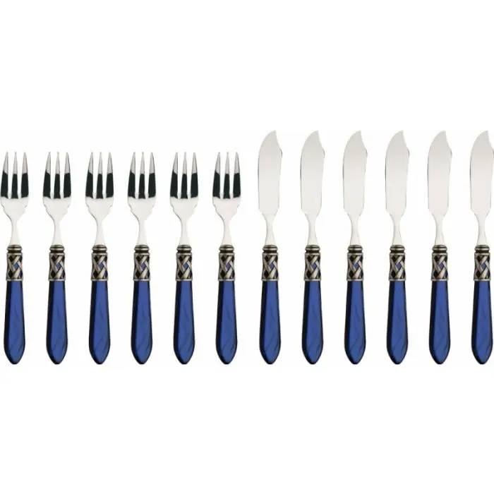 Aladdin Vieilli 12 Pièces De Poisson Bugatti House - vue 4