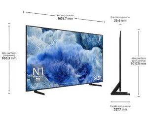 Téléviseur Samsung 75 2025 QLED 4K UHD TQ75Q8FAAUXXC - vue 2