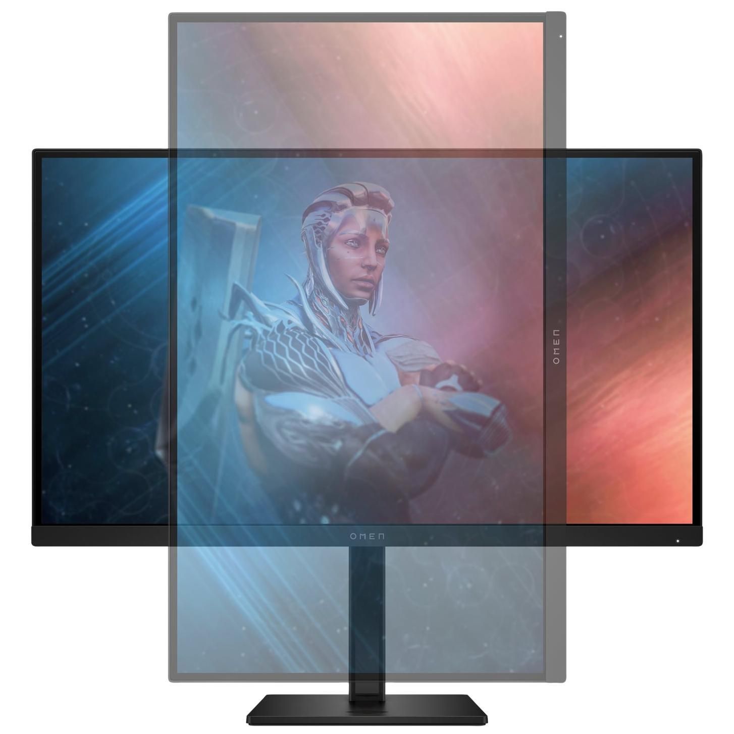 OMEN by HP 27 - Écran LED - jeux - 27 - 1920 x 1080 Full HD (1080p) @ 165 Hz - IPS - 400 cd/m² - 1000:1 - 1 ms - 2xHDMI, DisplayPort - noir
