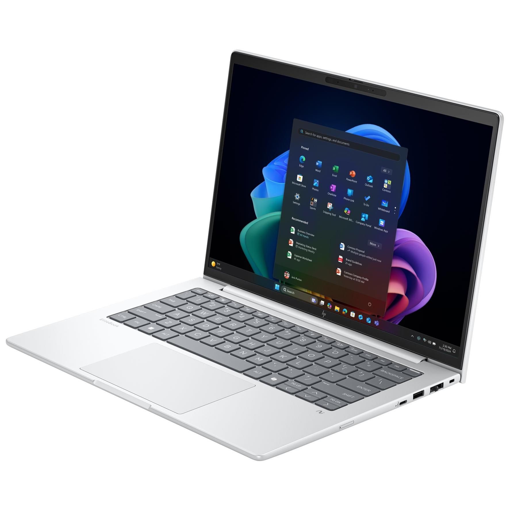 HP EliteBook 8 G1a 14 inch Notebook Next Gen AI PC Wolf Pro Security Edition SSD Neuf - vue 6