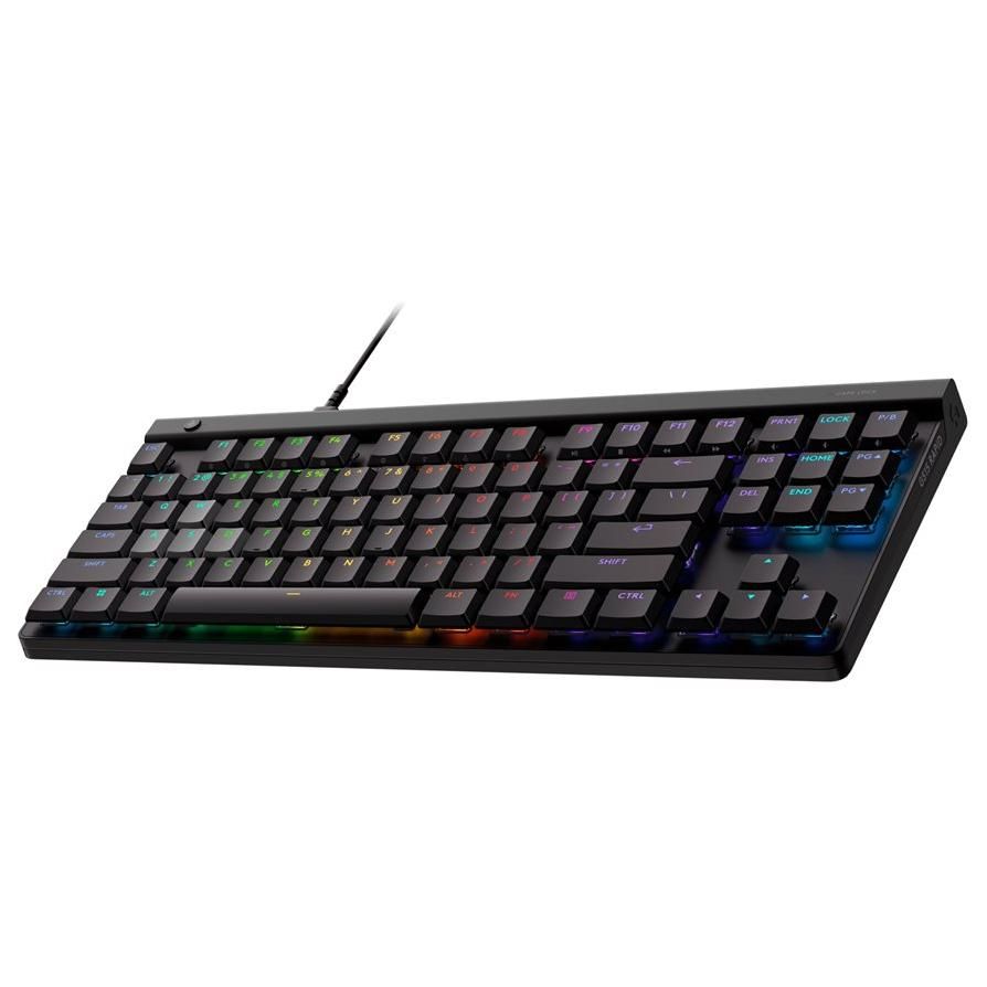 Logitech G515 RAPID - Clavier - low profile, analog - TKL - backlit - USB - AZERTY - Français - noir