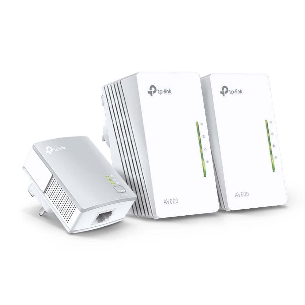 TP Link AV500 Powerline WiFi Extender 2 pack TL WPA4220 KIT - vue 4