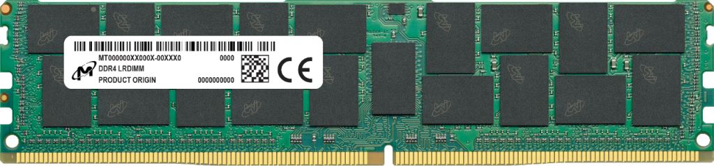 Micron MTA36ASF8G72LZ 3G2R module de mémoire 1 x DDR4 3200 MHz ECC Neuf - vue 4
