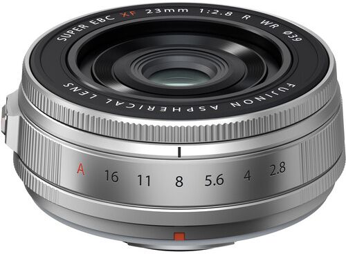 Objectif FUJIFILM XF 23mm f/2.8 R WR Silver