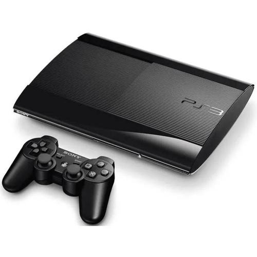 Console De Salon - Sony - PS3 Ultra Slim 500 Go - Noir - Slim - Capacité De Stockage 500 Go
