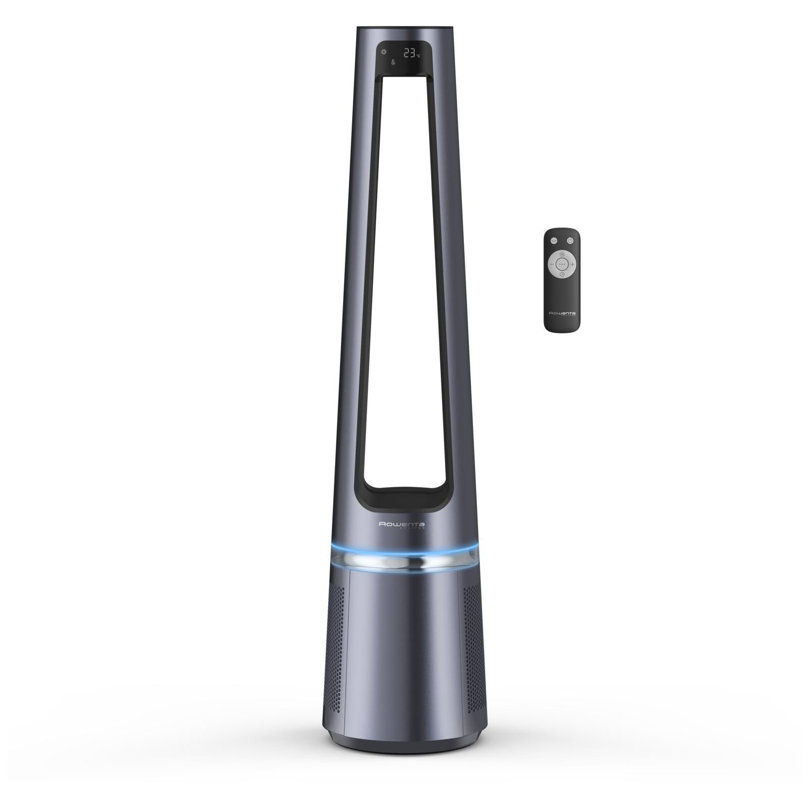 ROWENTA QU5062F0 Eclipse 3 en 1 Purificateur d'airchauffageventilateur Puissant Silencieux oscillations