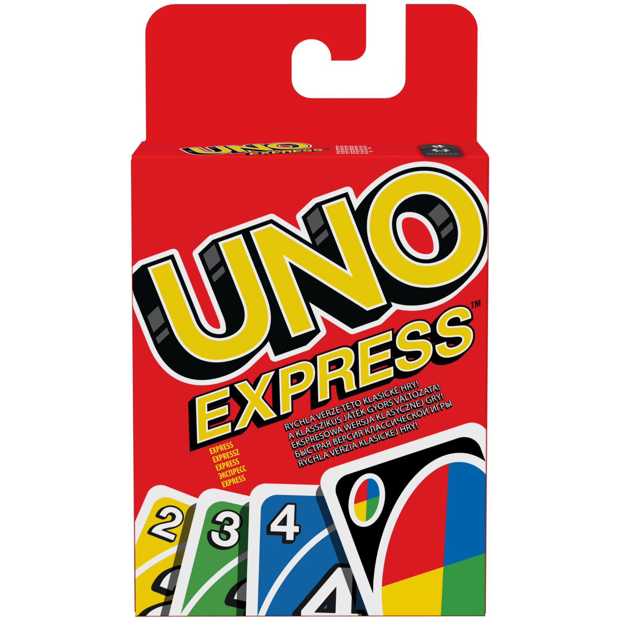 Mattel Uno Express Jeu De Cartes