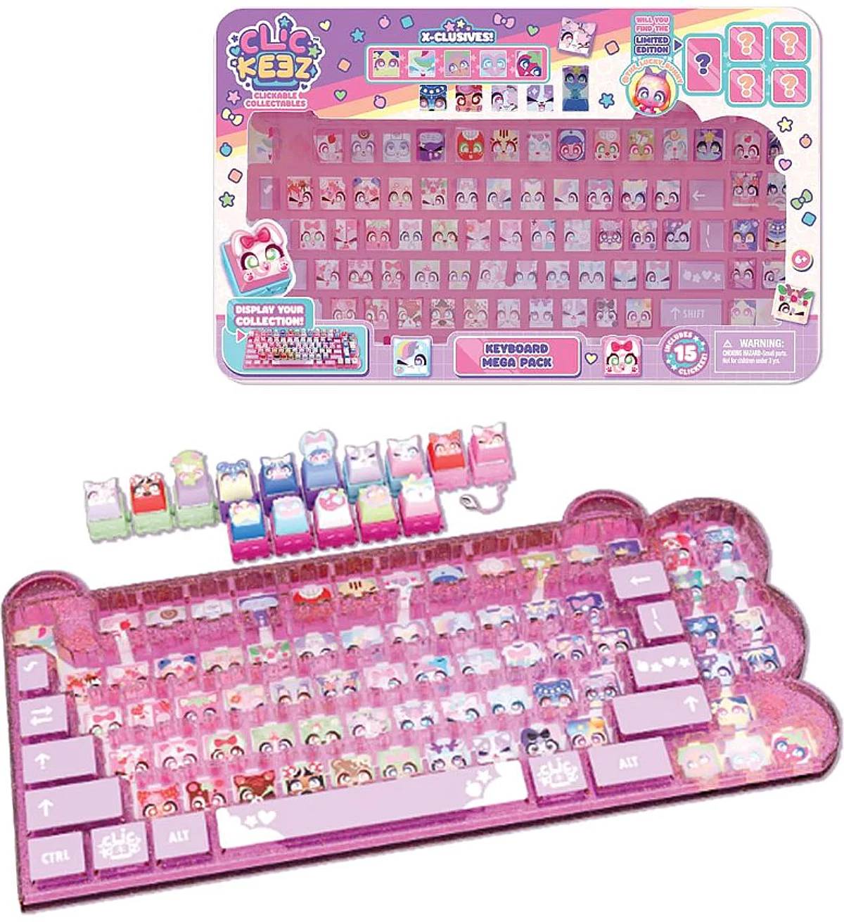 Clickeez - Clavier Figurine Goliath Mega Pack - Grand Prix du Jouet 2025