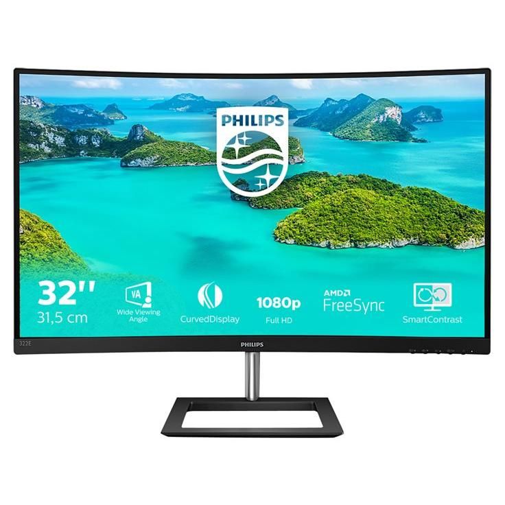 Philips E Line 322E1C00 LED display 80 cm 31.5 1920 x 1080 pixels Full HD LCD Neuf - vue 4