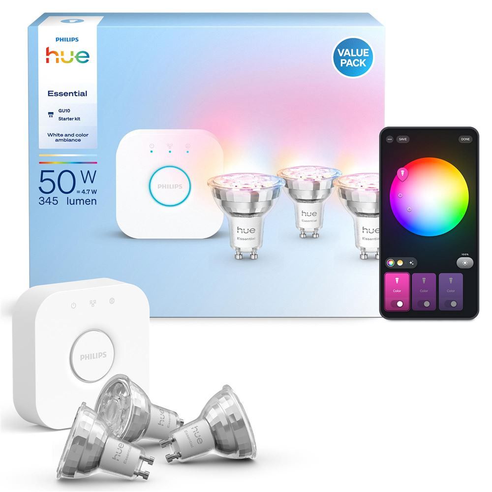 Philips Hue E WCA 806 A60 E27 3kit EU - vue 5