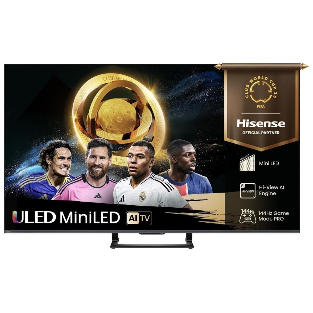 TV Mini LED QLED Hisense 4K UHD 75U7Q - 75 (190 cm) - 144 Hz - VRR - 2025