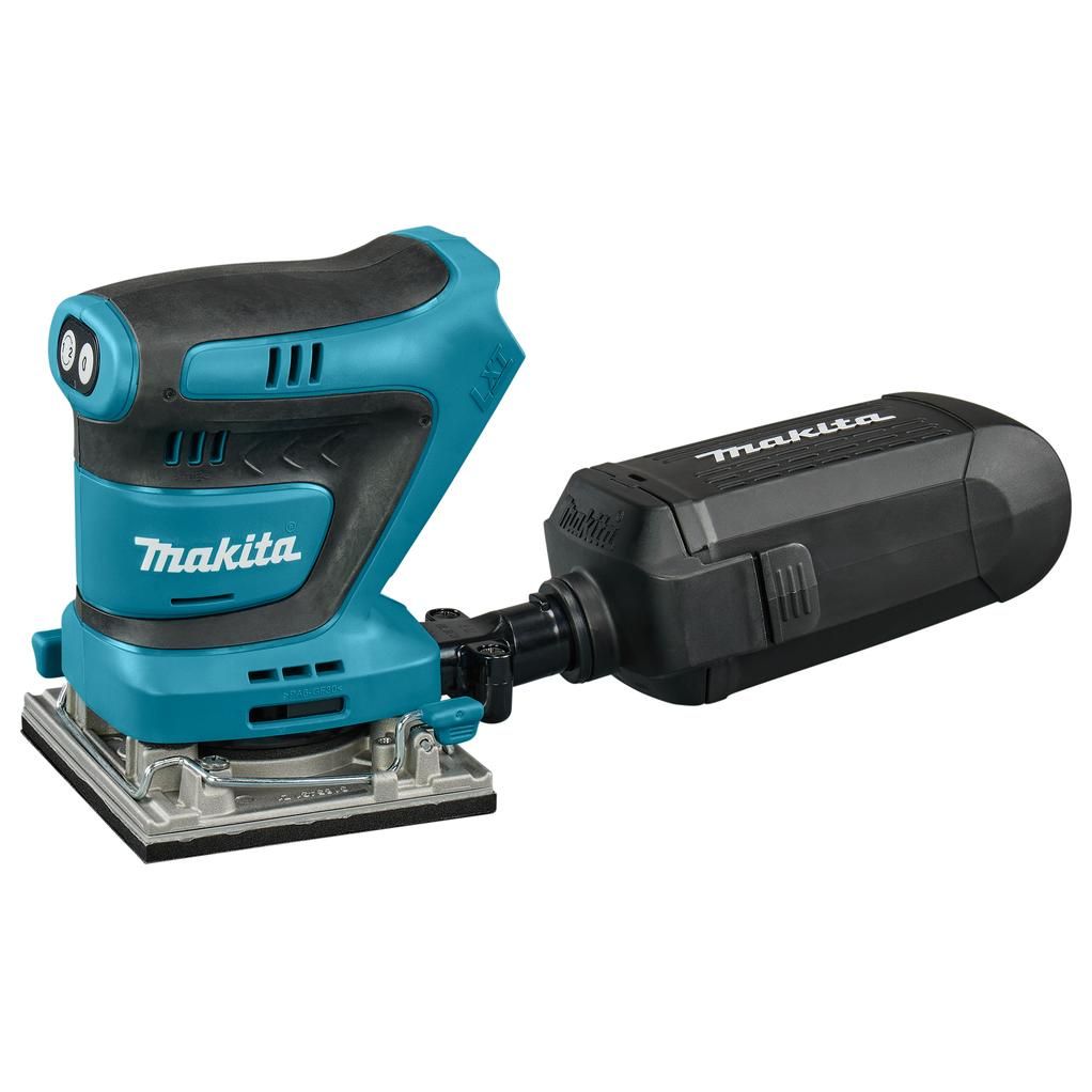 Ponceuse vibrante MAKITA DBO484Z Sans fil 18 V 102 x 112 mm Aspiration de poussière - vue 2
