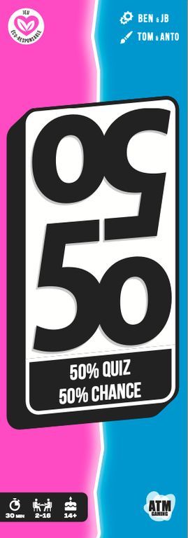 Blackrock Games 50/50 20 Min Jeu De Cartes
