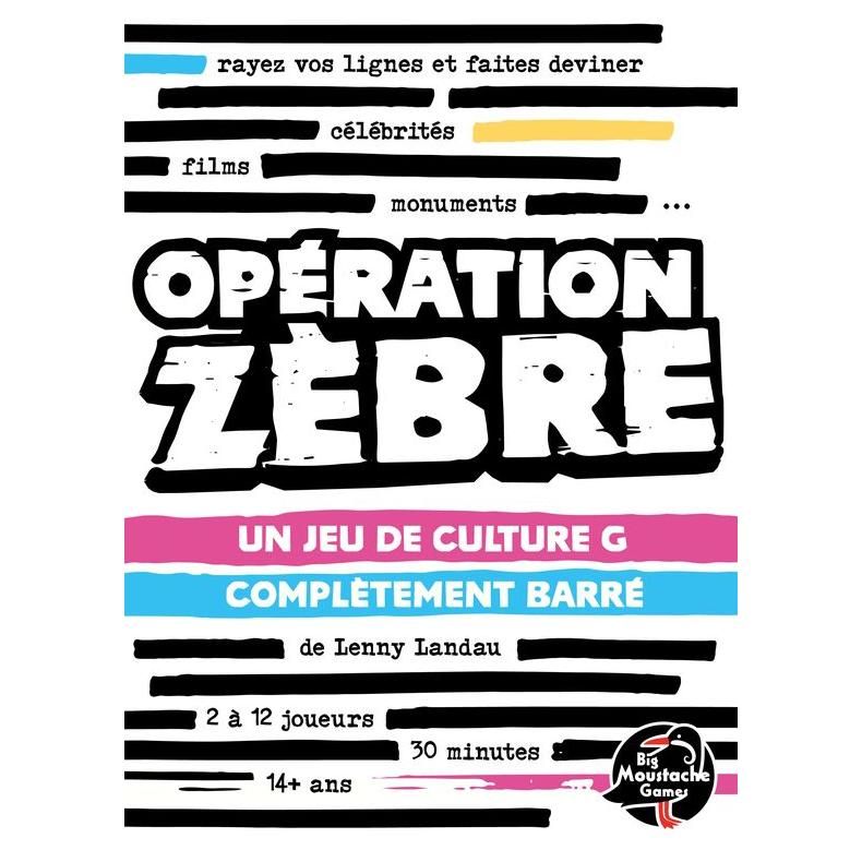 Blackrock Games Opération Zebre 30 Min Jeu De Cartes