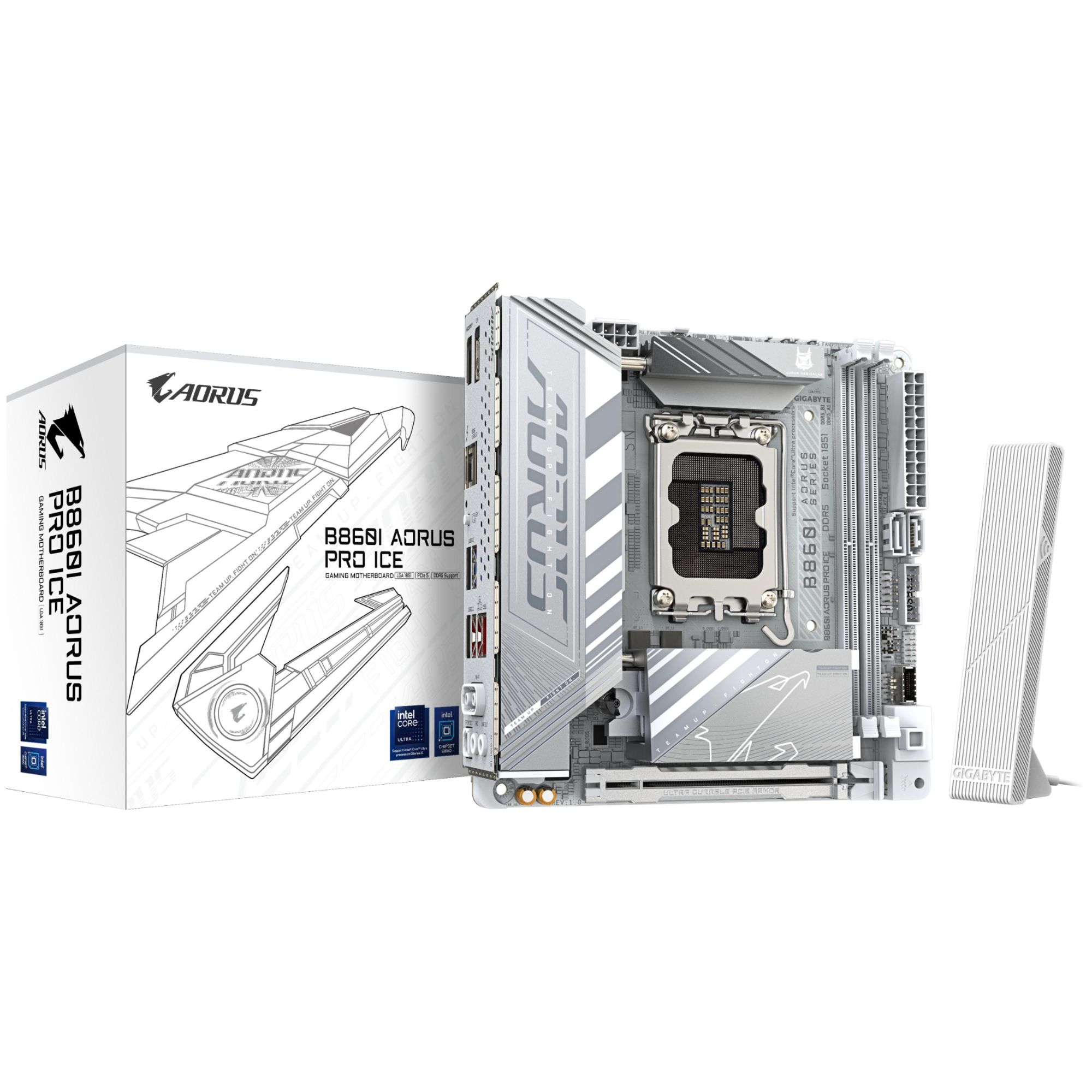 Gigabyte B860I AORUS PRO ICE - vue 5