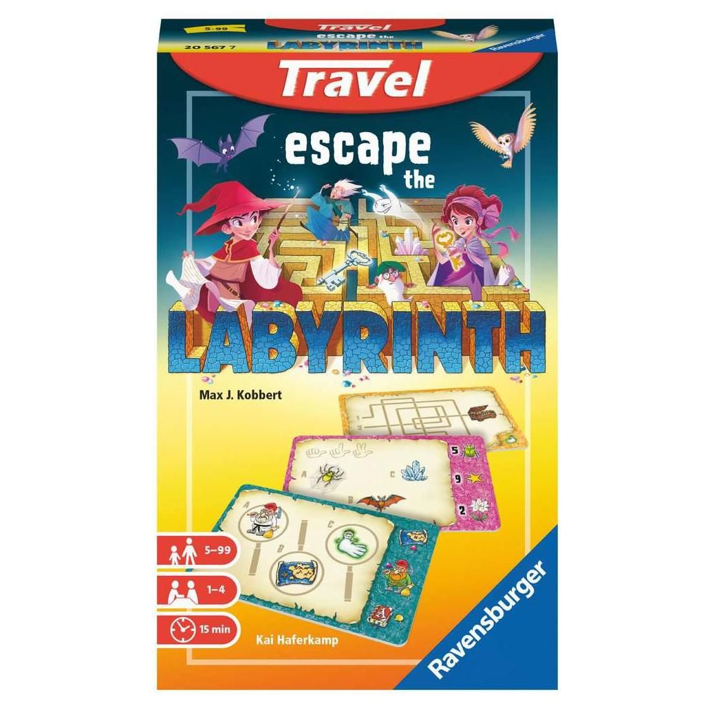 Ravensburger Escape The Labyrinth Jeu De Société Famille
