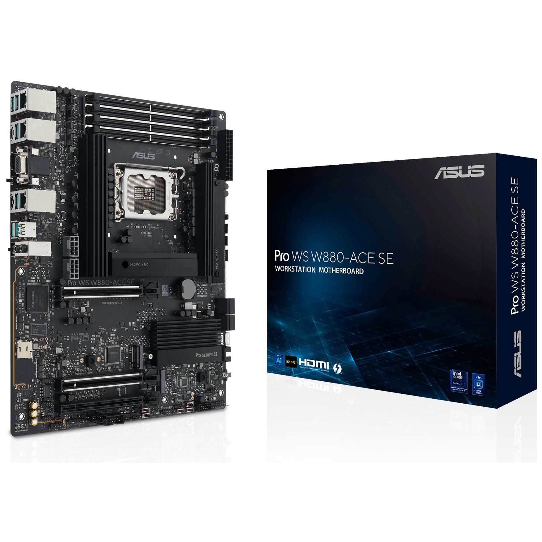 ASUS PRO WS W880 ACE SE LGA 1851 Socket V1 ATX Neuf - vue 4