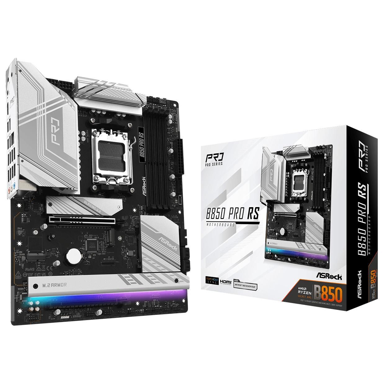 ASROCK Carte Mère B850 Pro Race Sport AMD AM5 Neuf - vue 4