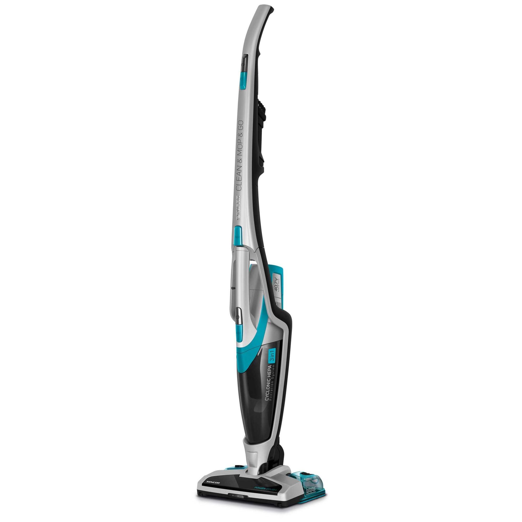 Sencor SVC 0740BL aspirateur balai et balai électrique Aspirateur balai 2 en 1 Batterie Sec HEPA Sans sac 2 2 Ah Neuf - vue 5