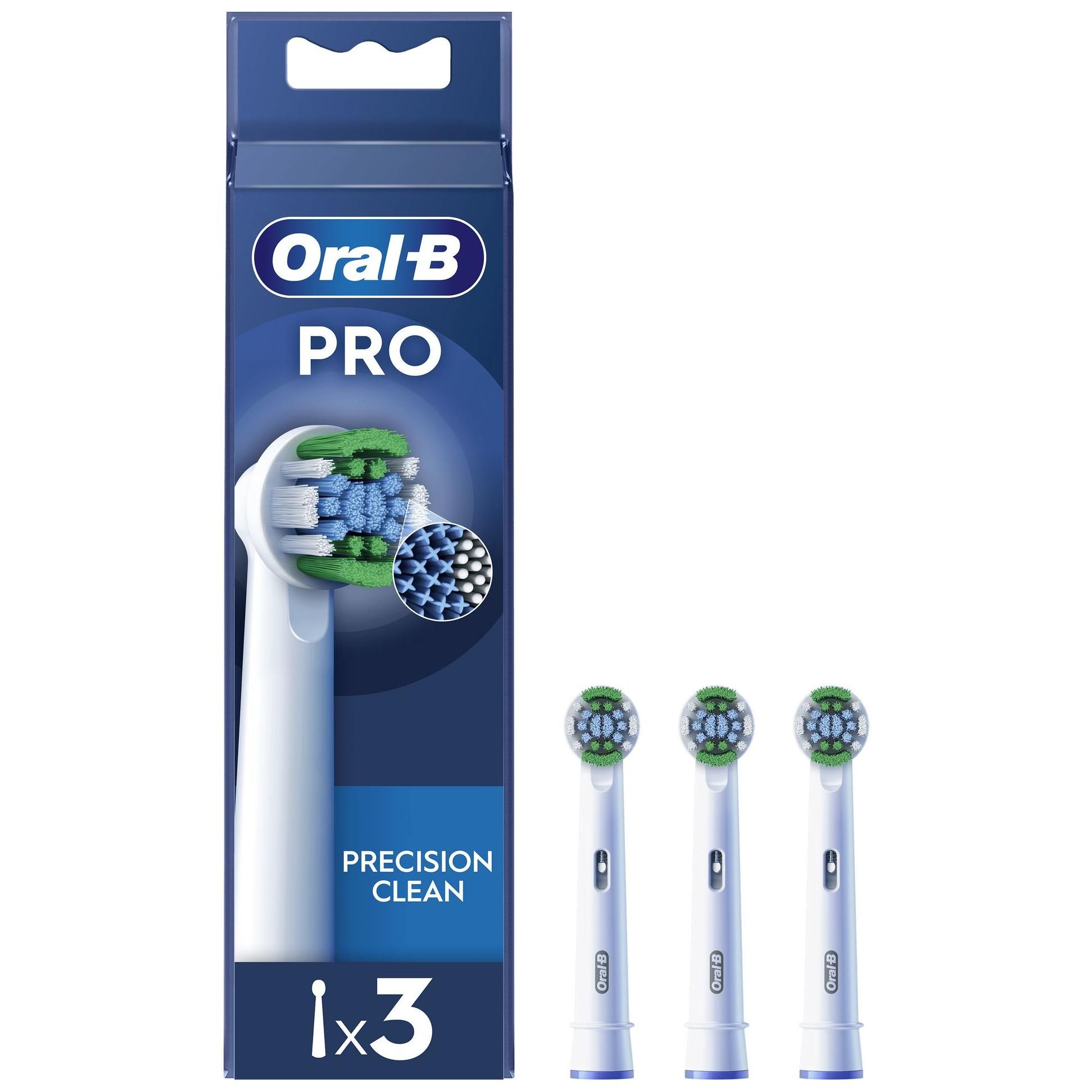 ORALB PW REFILL PREC CLEAN 3 PCS