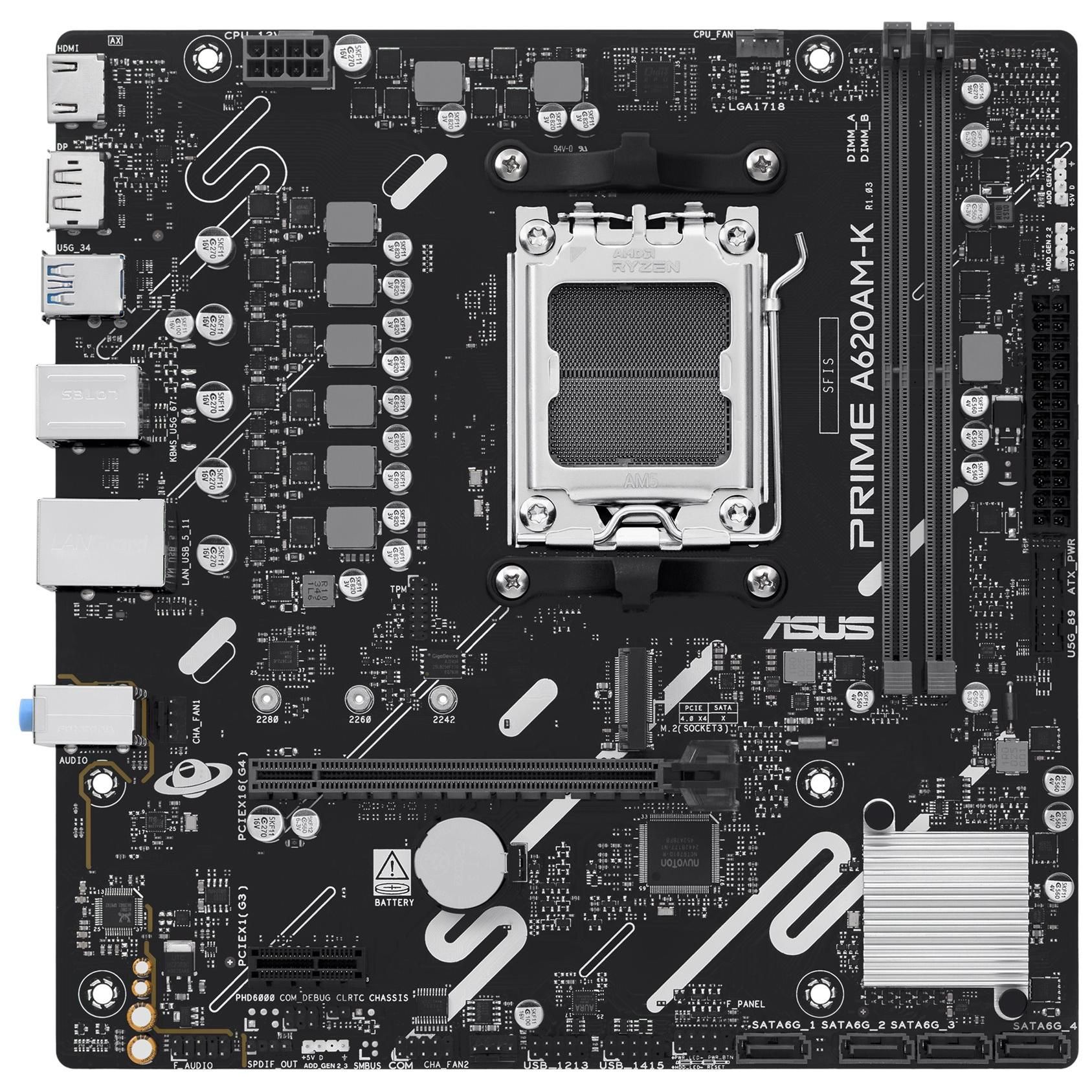 ASUS PRIME A620AM K - vue 2