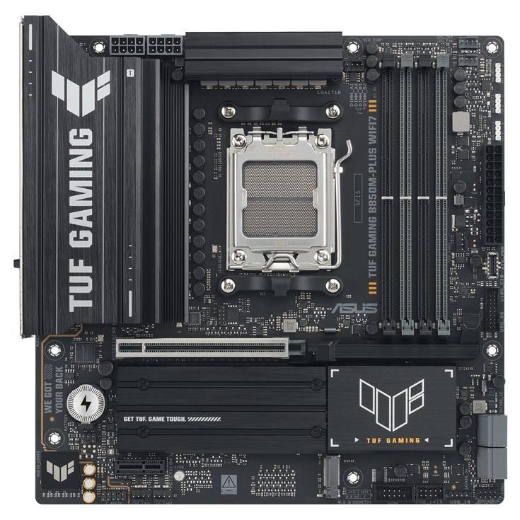 ASUS TUF GAMING B850M PLUS WIFI7 W AMD B850 Emplacement AM5 micro ATX Neuf - vue 5