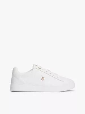 Tommy Hilfiger Baskets Femme Chaussures en Cuir - vue 8