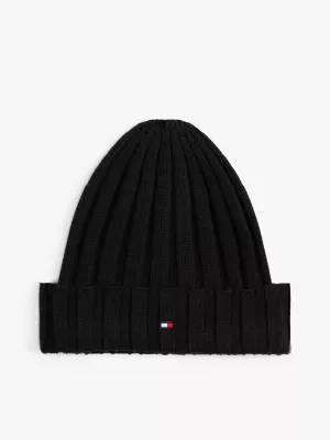 Bonnet Côtelé Essential À Drapeau Pour Enfant