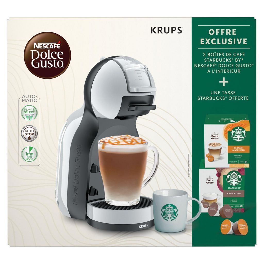 Nescafé Dolce Gusto Krups YY5572 Coffret Starbucks mini me Artic - vue 3