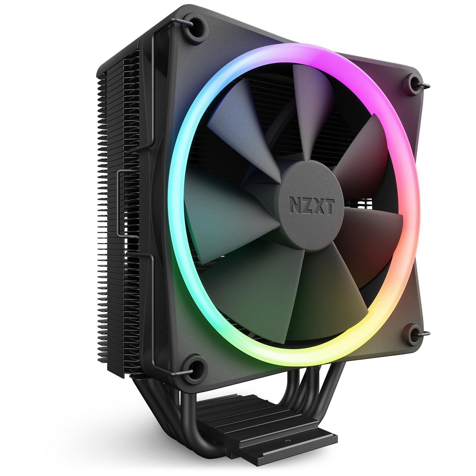 NZXT T120 RGB Processeur Refroidisseur d'air 12 cm Noir 1 pièce(s)