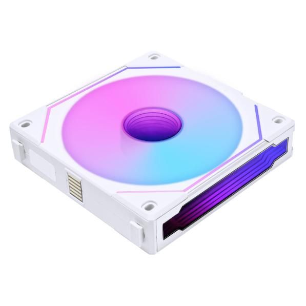 Lian Li UF-RSLIN120-1W système de refroidissement d'ordinateur Boitier PC Ventilateur 12 cm Blanc 1 pièce(s)