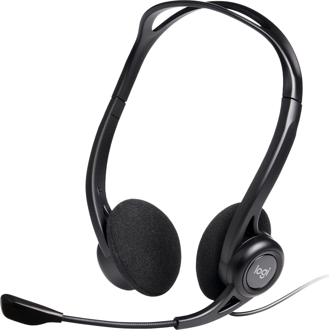 Logitech 981-000100 casque Avec fil Arceau Appels/Musique USB Type-A Noir