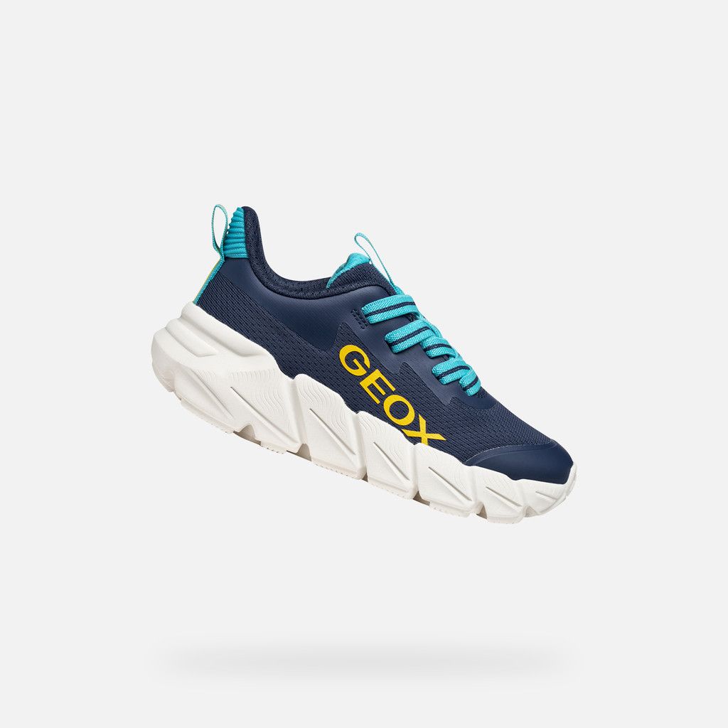 Baskets Geox J Flexyper Fast Boy Pour Enfant - 37