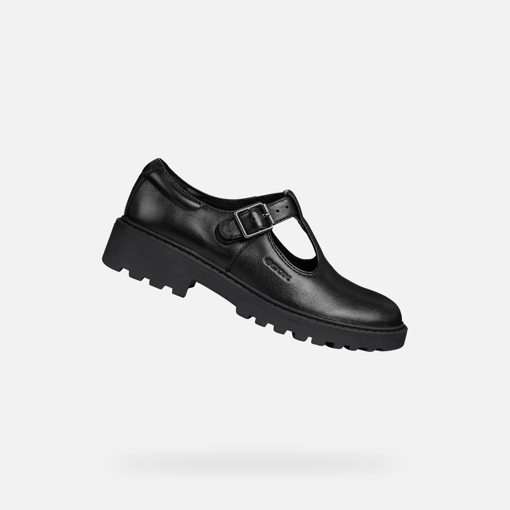 Ballerines Geox Casey Fille Noir - 30 Ballerines Geox Casey Fille Noir - 30
